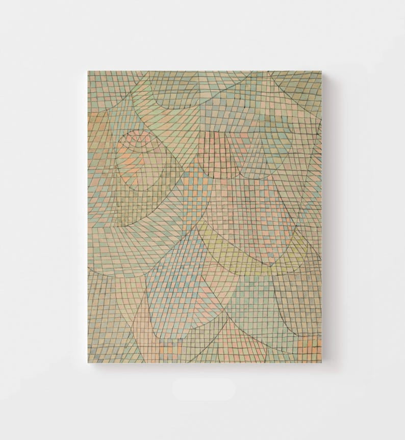 Pastel watercolor abstract geometric art prints, museum-grade acid-free cotton paper, 300g matte finish.