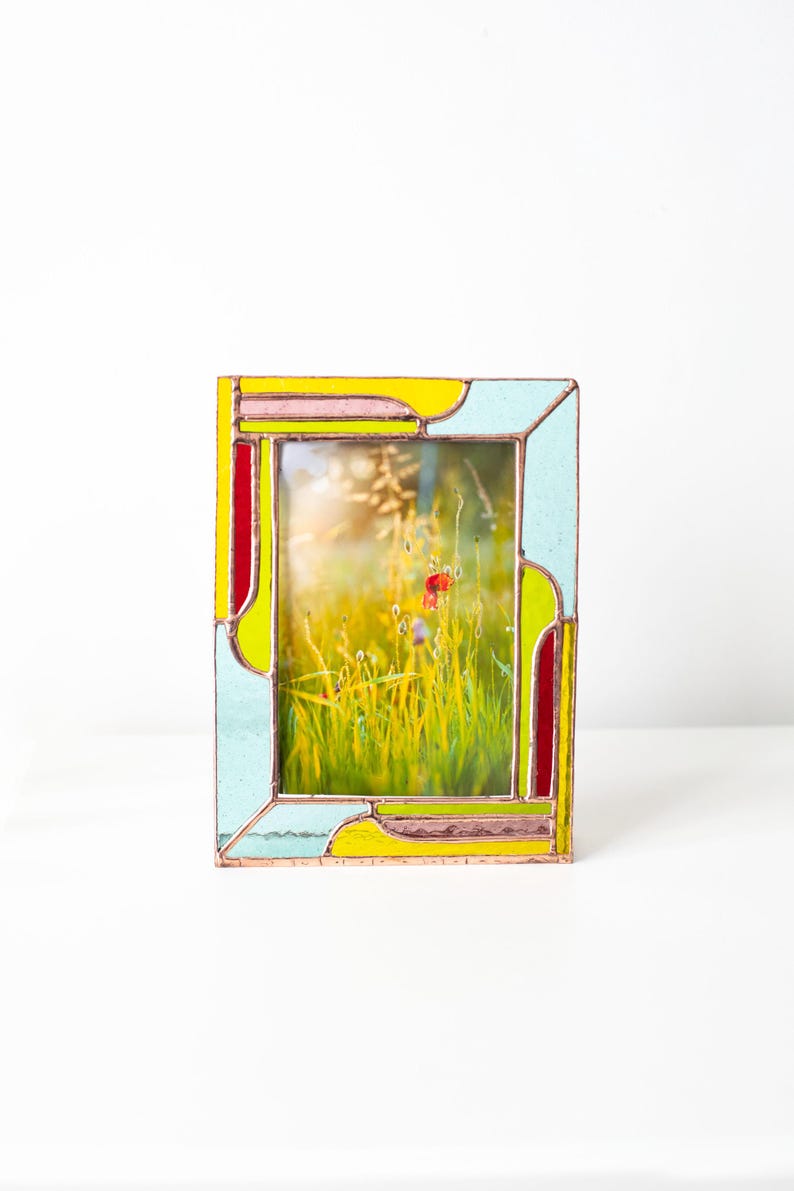 Stained glass photo frames, home decor, handmade gifts