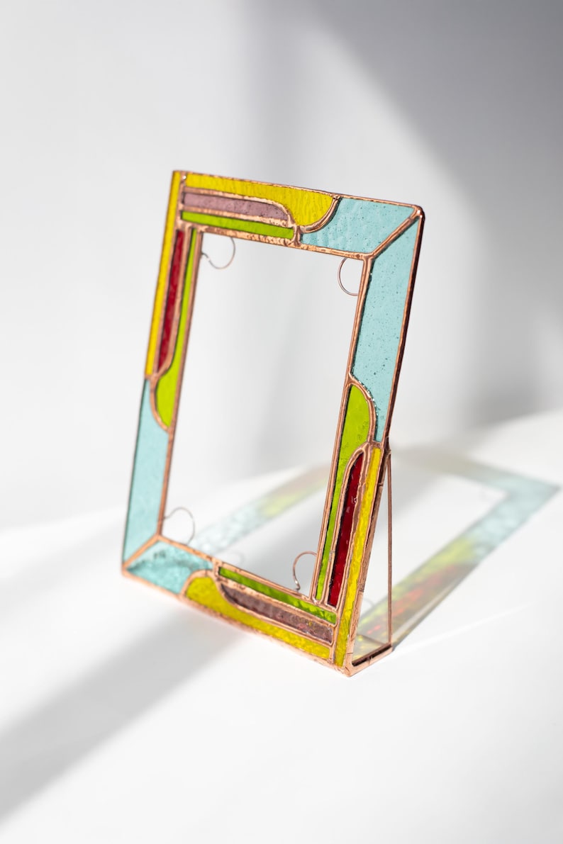 Stained glass photo frames, home decor, handmade gifts