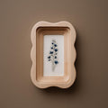 Rectangular Wooden Photo Frame with Original Shape for Wall Décor