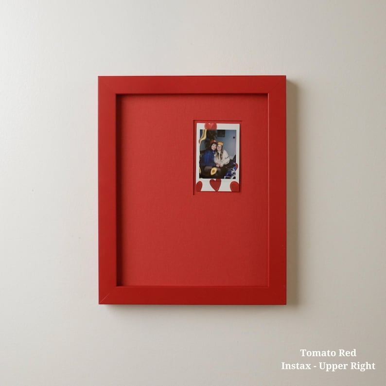 Modern monochrome picture frame with signature padded design